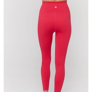 Cherry Red Spiritual Gangster Loved Leggings